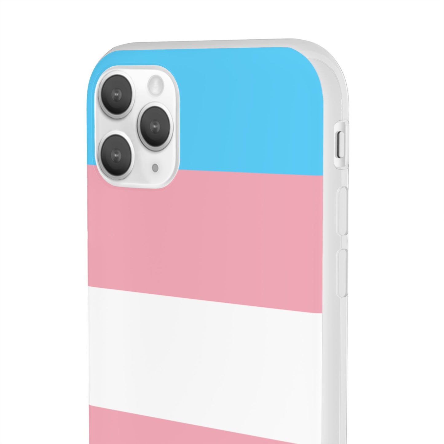 Transgender Pride Flag iPhone Flexi Case - Multiple Generations