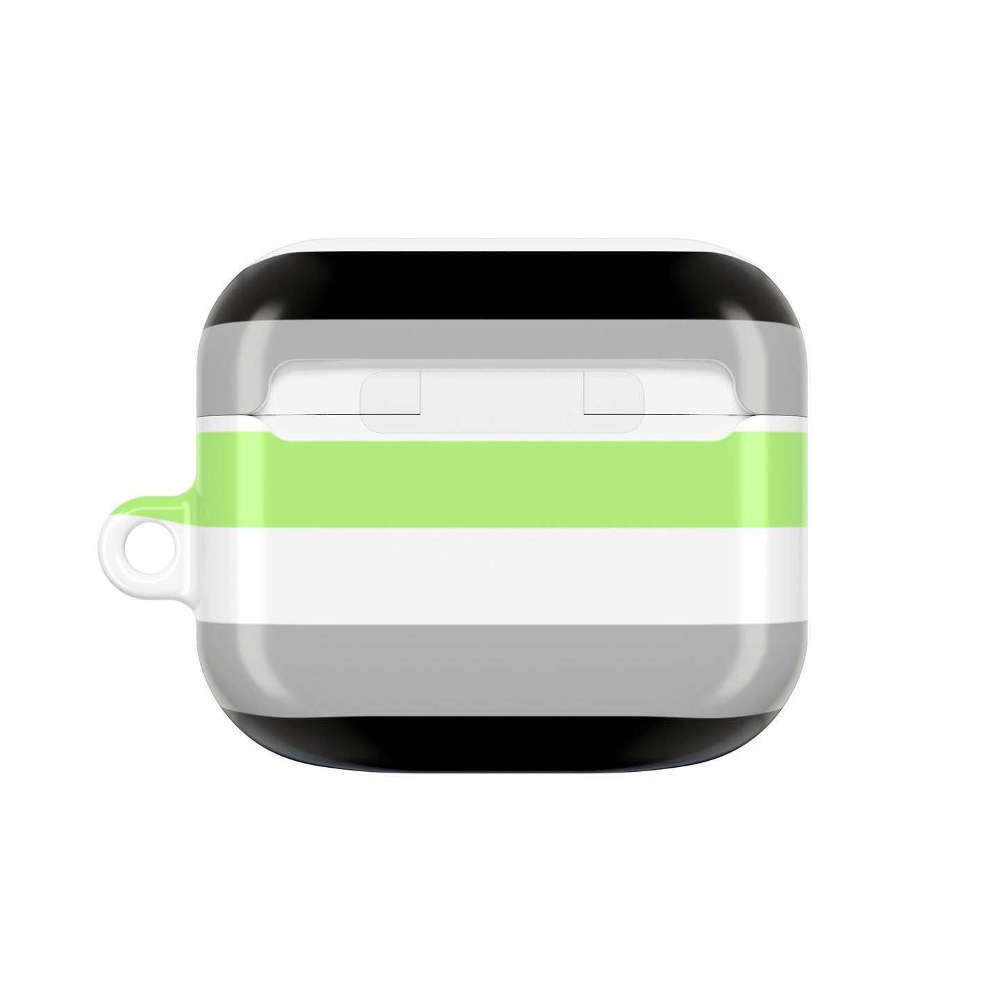 Agender Pride Flag AirPod Case - Multiple Generations