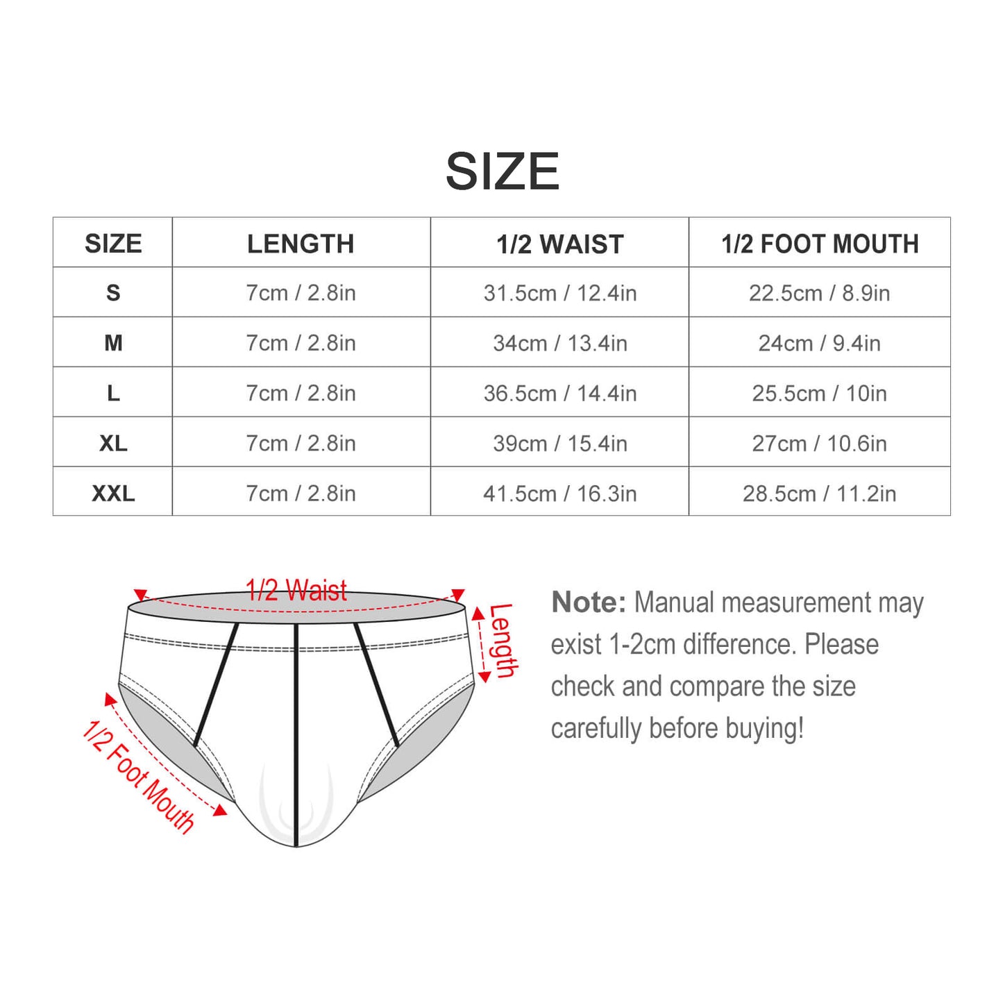 Butch Pride Flag (MOD Q) Briefs – Traditional Masculine Cut