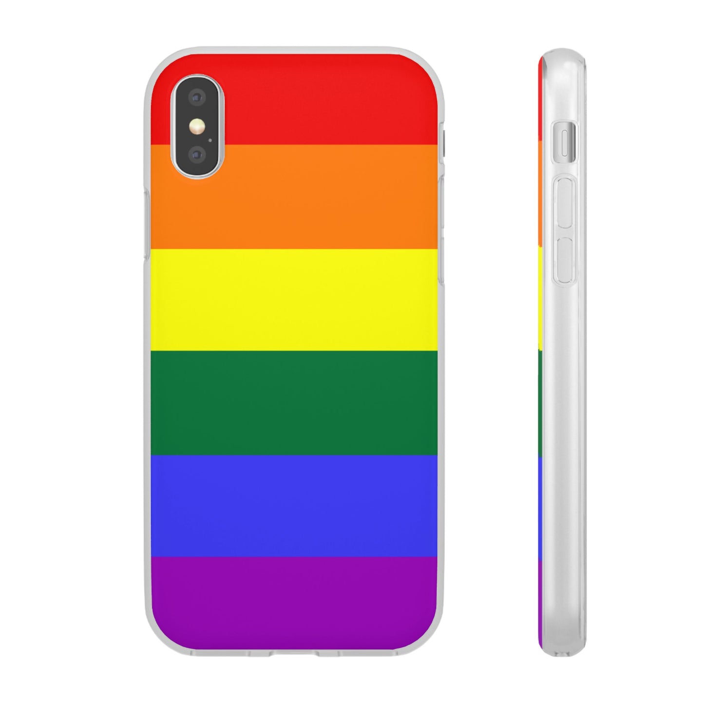 Rainbow Pride Flag iPhone Flexi Case - Multiple Generations