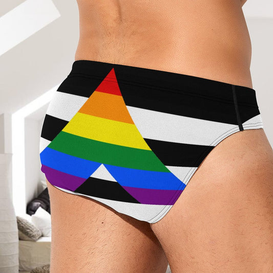 Ally Pride Flag Briefs – Traditional Masculine Cut