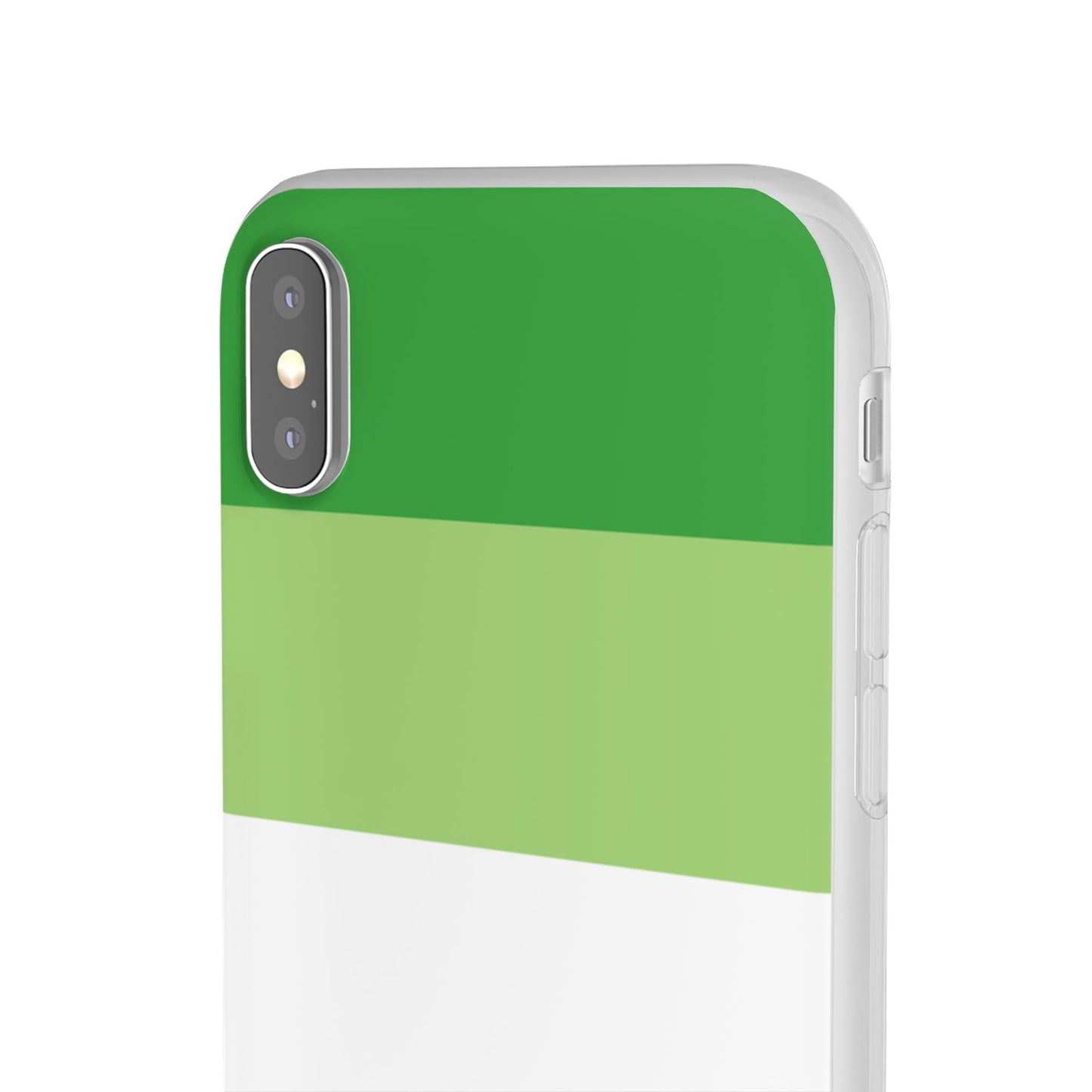 Aromantic Pride Flag iPhone Flexi Case - Multiple Generations