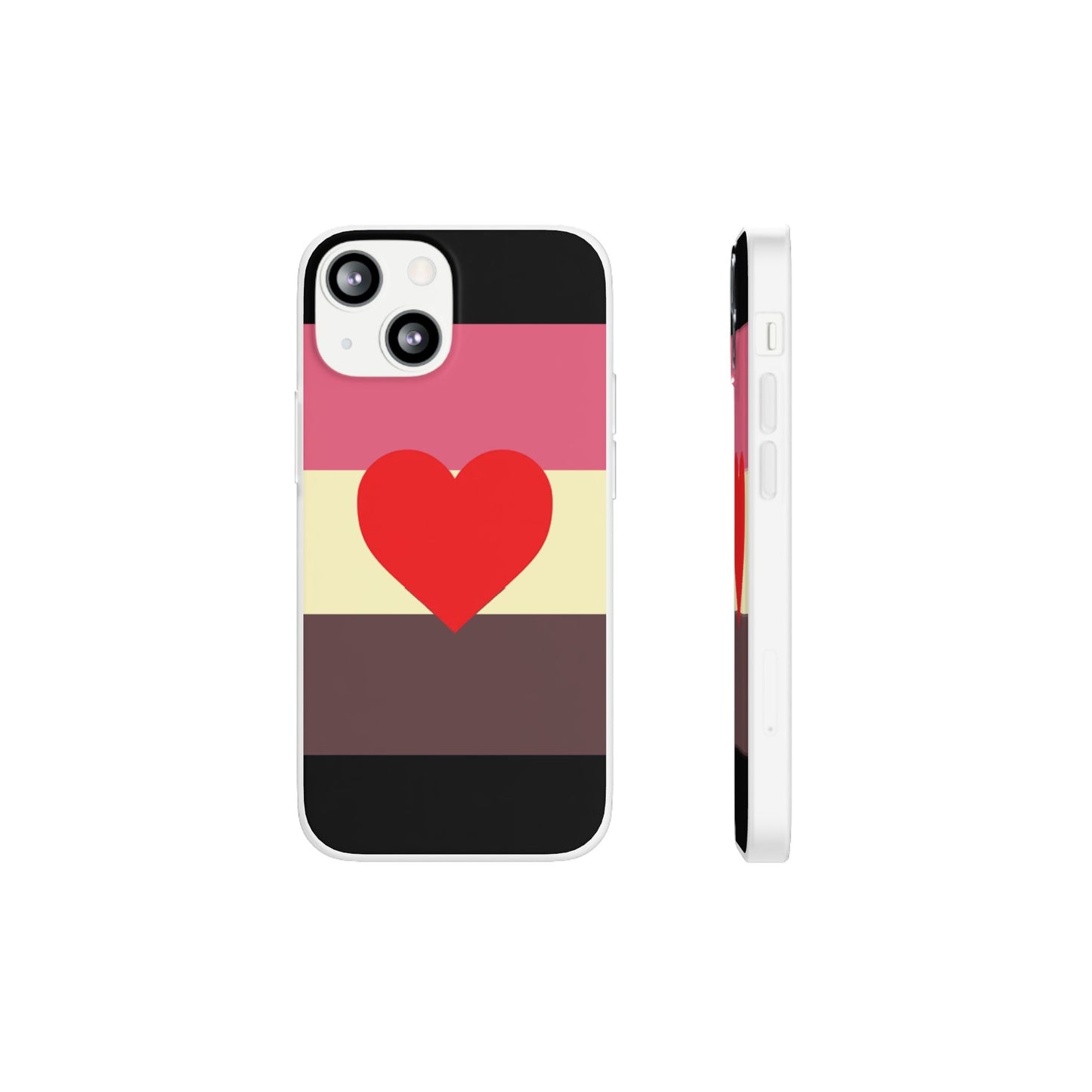 Fat Fetish Pride Flag iPhone Flexi Case - Multiple Generations
