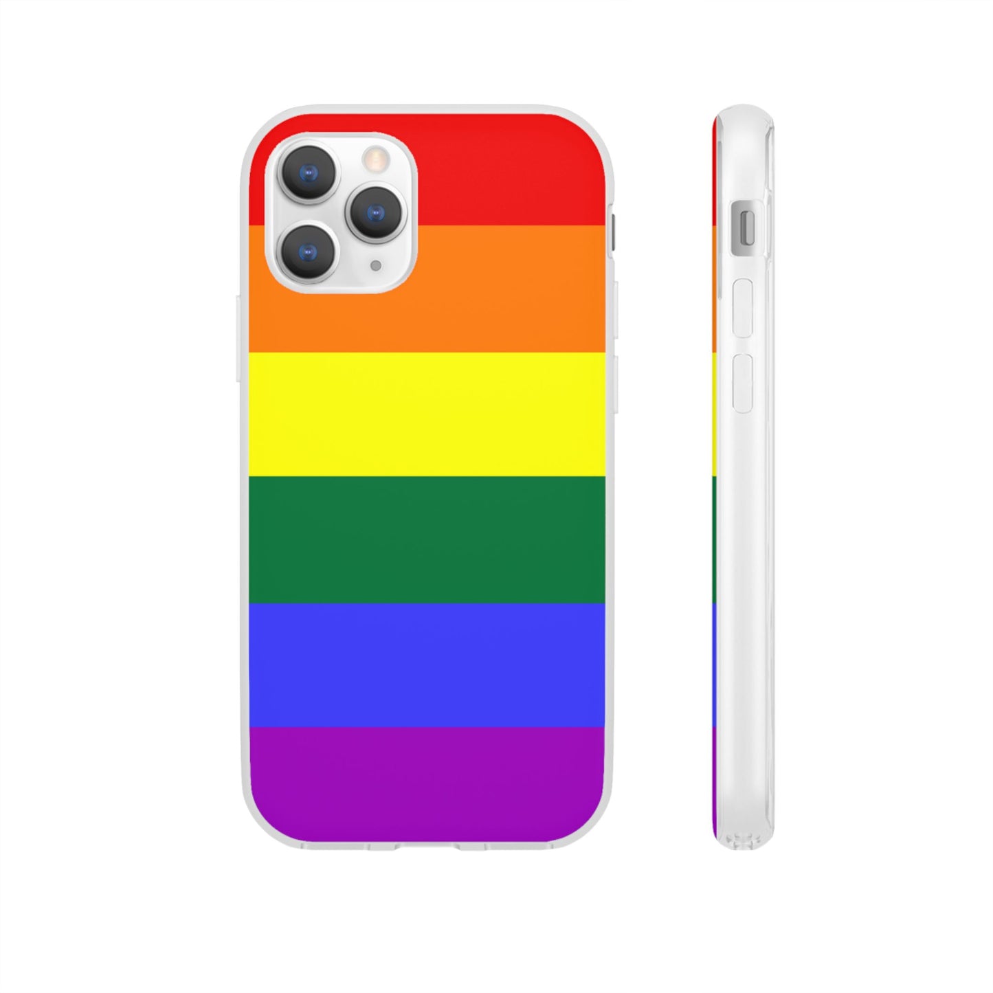 Rainbow Pride Flag iPhone Flexi Case - Multiple Generations