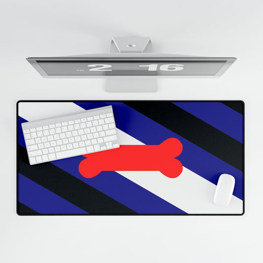 Pup Play Pride Flag Desk Mat