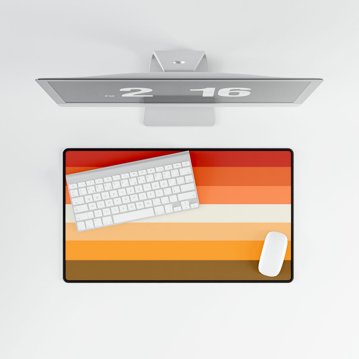 Butch Pride Flag (Mod Q) Desk Mat - Multiple Sizes