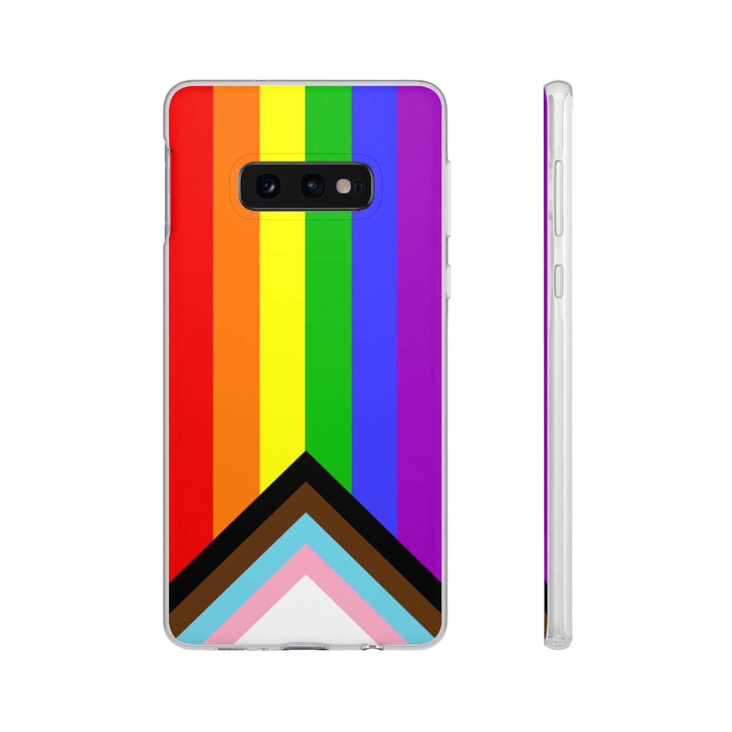 Progress Pride Flag Samsung Flexi Case - Multiple Generations