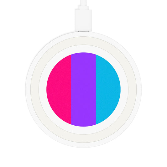 Androgyne Pride Flag Wireless Charger