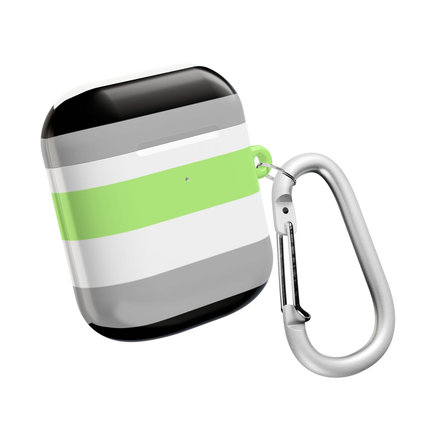 Agender Pride Flag AirPod Case - Multiple Generations