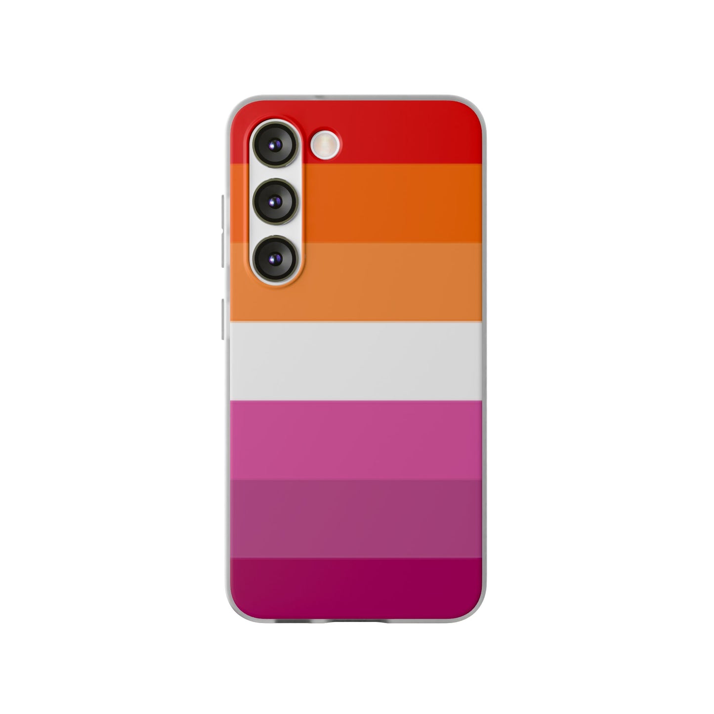 Lesbian Pride Flag Samsung Flexi Case - Multiple Generations