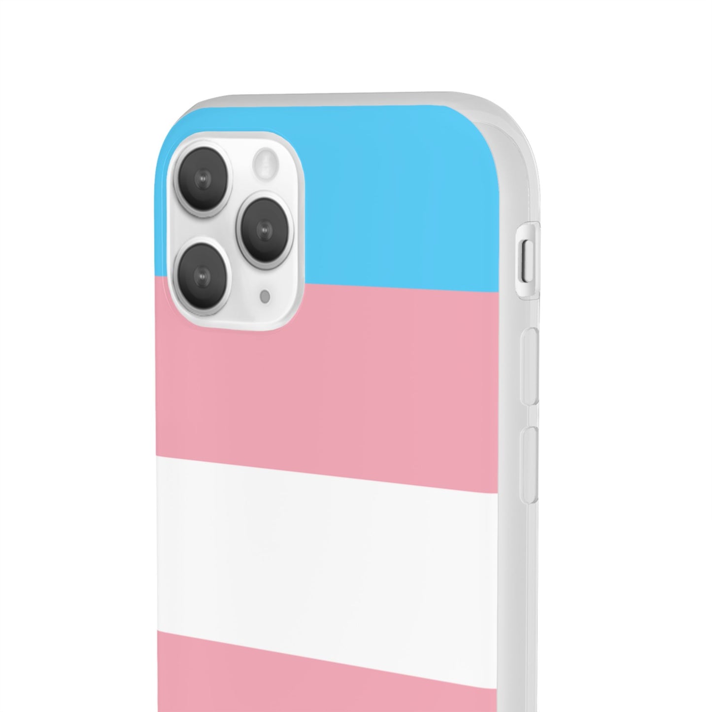 Transgender Pride Flag iPhone Flexi Case - Multiple Generations