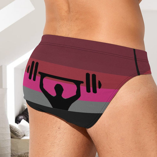 Muscle Fetish Pride Flag Briefs – Traditional Masculine Cut