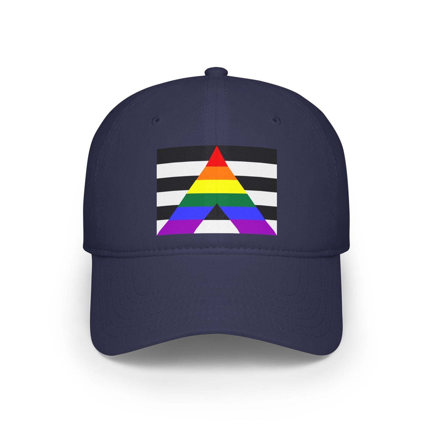 Straight Ally Pride Flag Low Profile Baseball Cap
