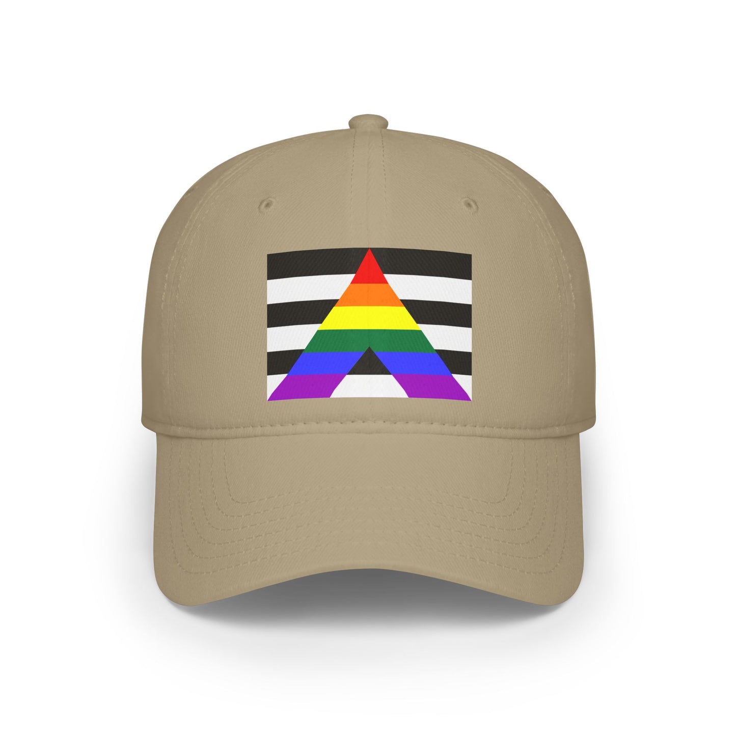 Straight Ally Pride Flag Low Profile Baseball Cap
