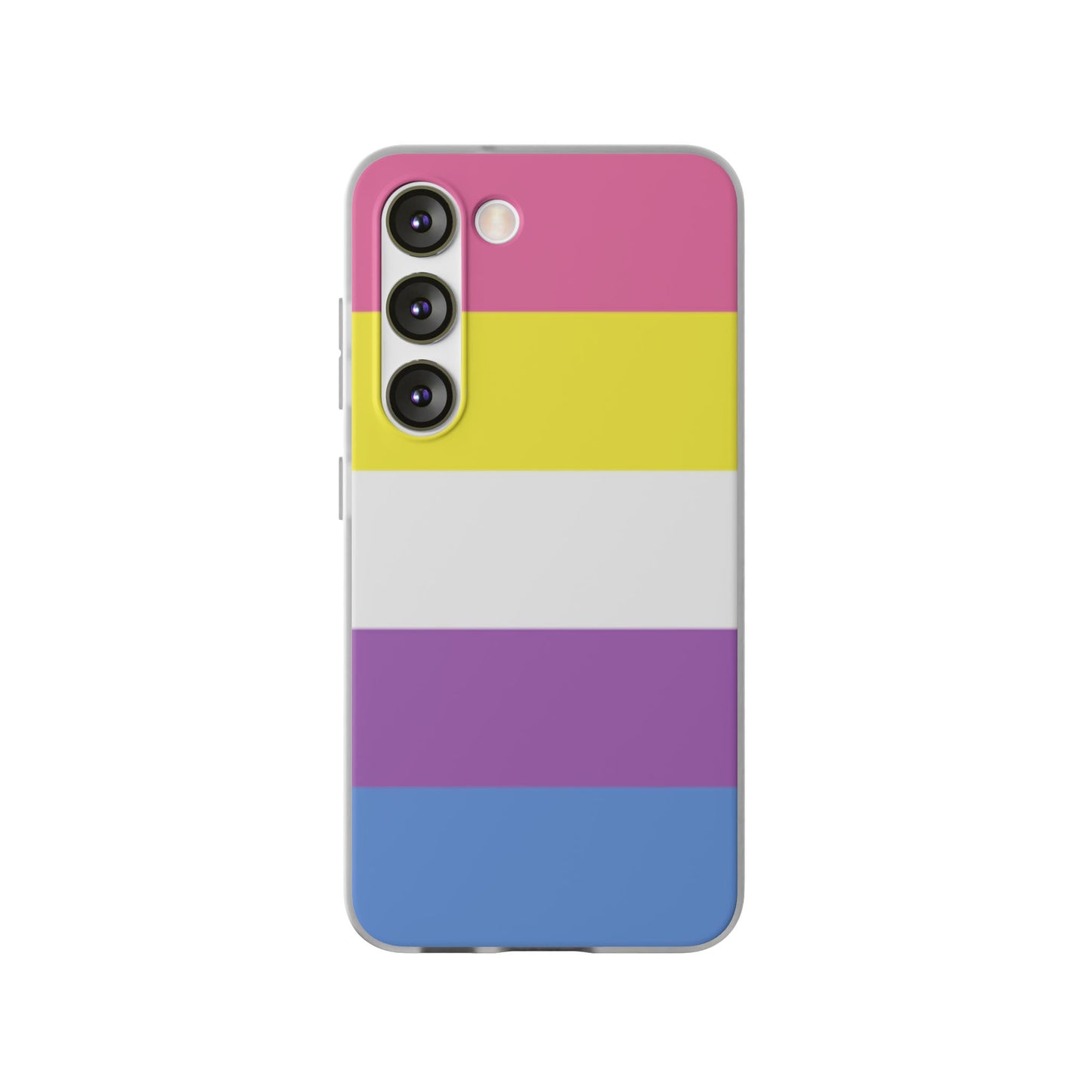 Bigender Pride Flag Samsung Flexi Case - Multiple Generations