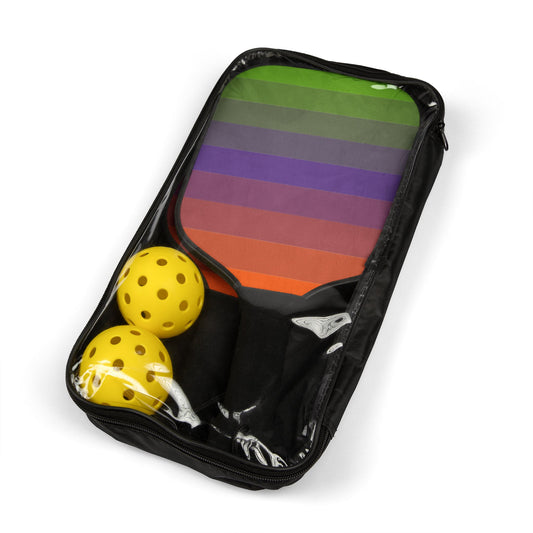 Aliagender Pride Flag Pickleball Paddle Set