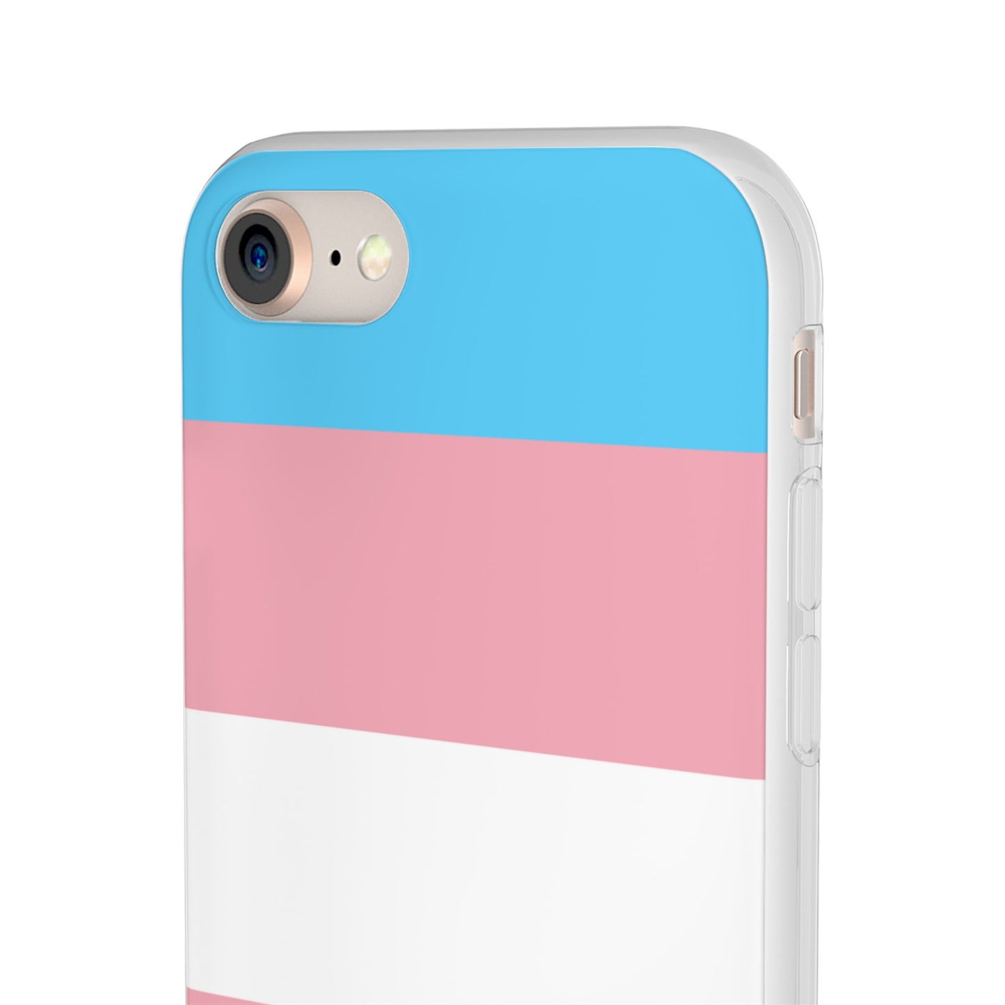 Transgender Pride Flag iPhone Flexi Case - Multiple Generations