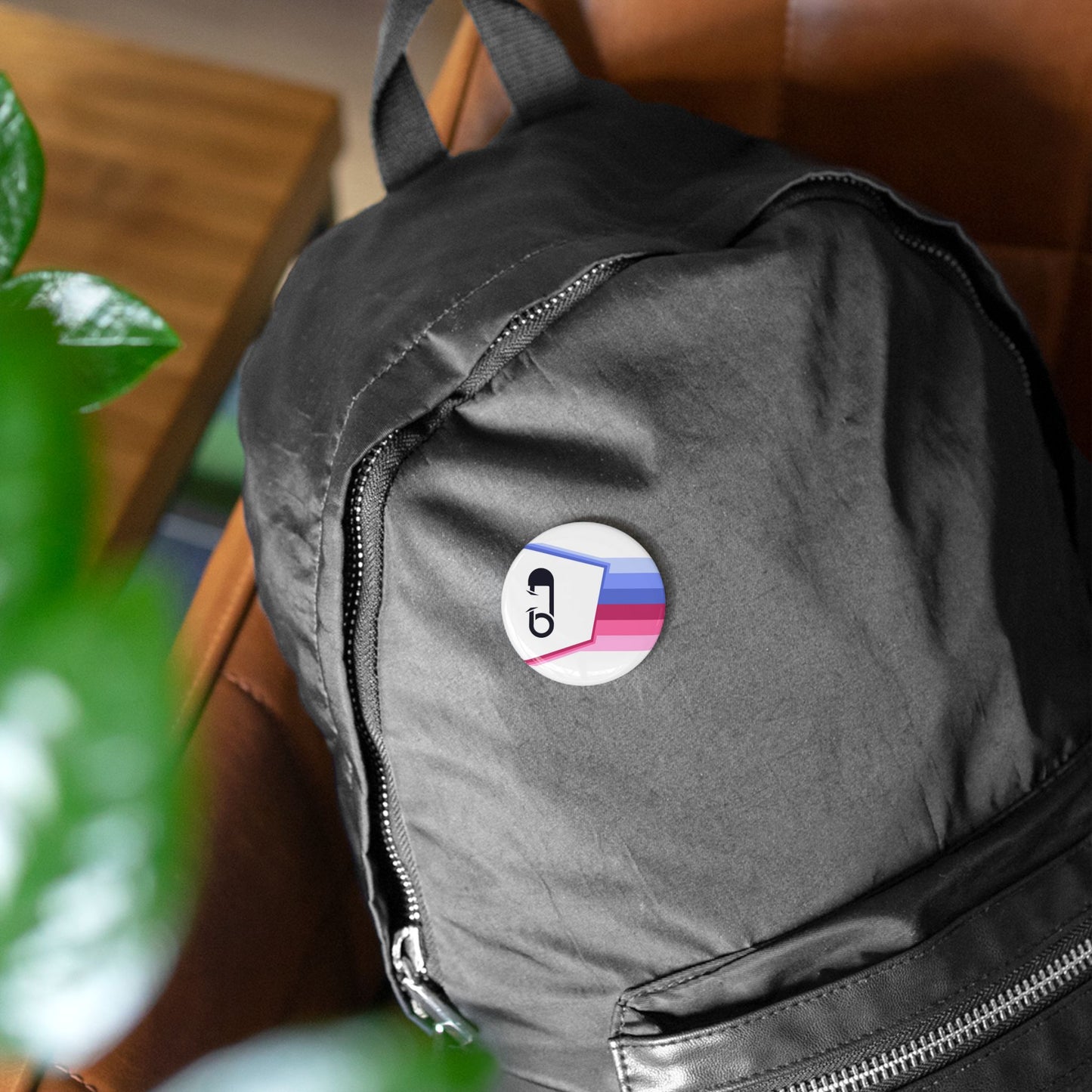 ABDL Fetish Flag Round Pin