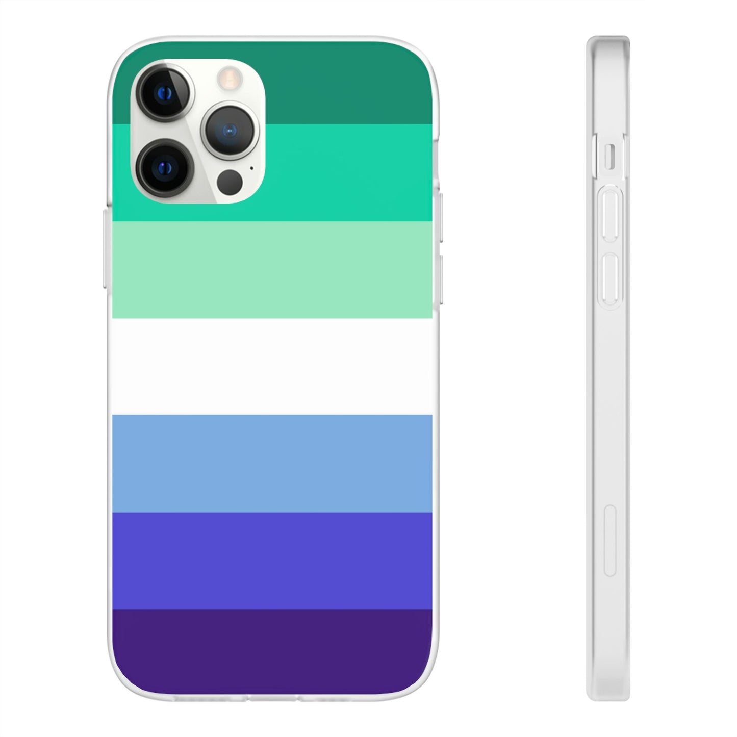MLM Pride Flag iPhone Flexi Case - Multiple Generations