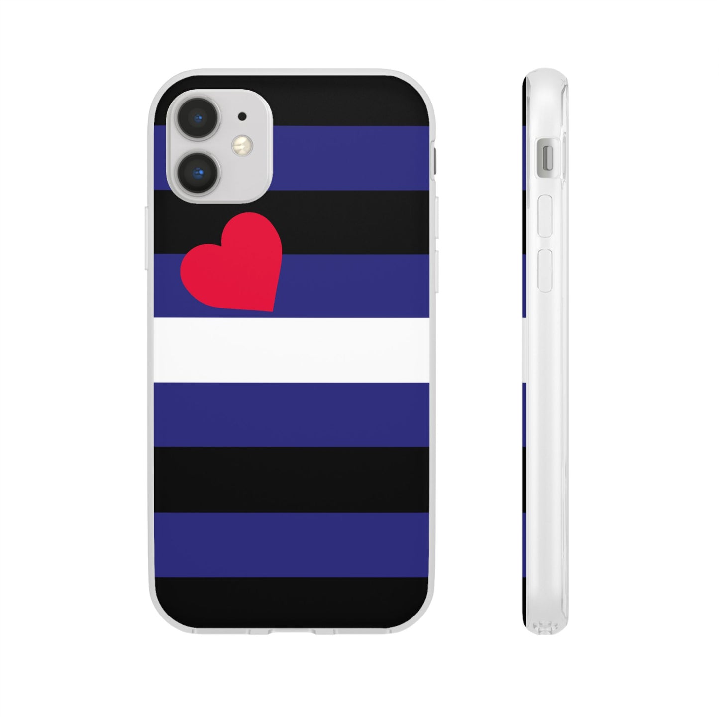 Leather Pride Flag iPhone Flexi Case - Multiple Generations