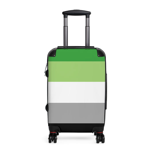 Aromantic Pride Flag Luggage