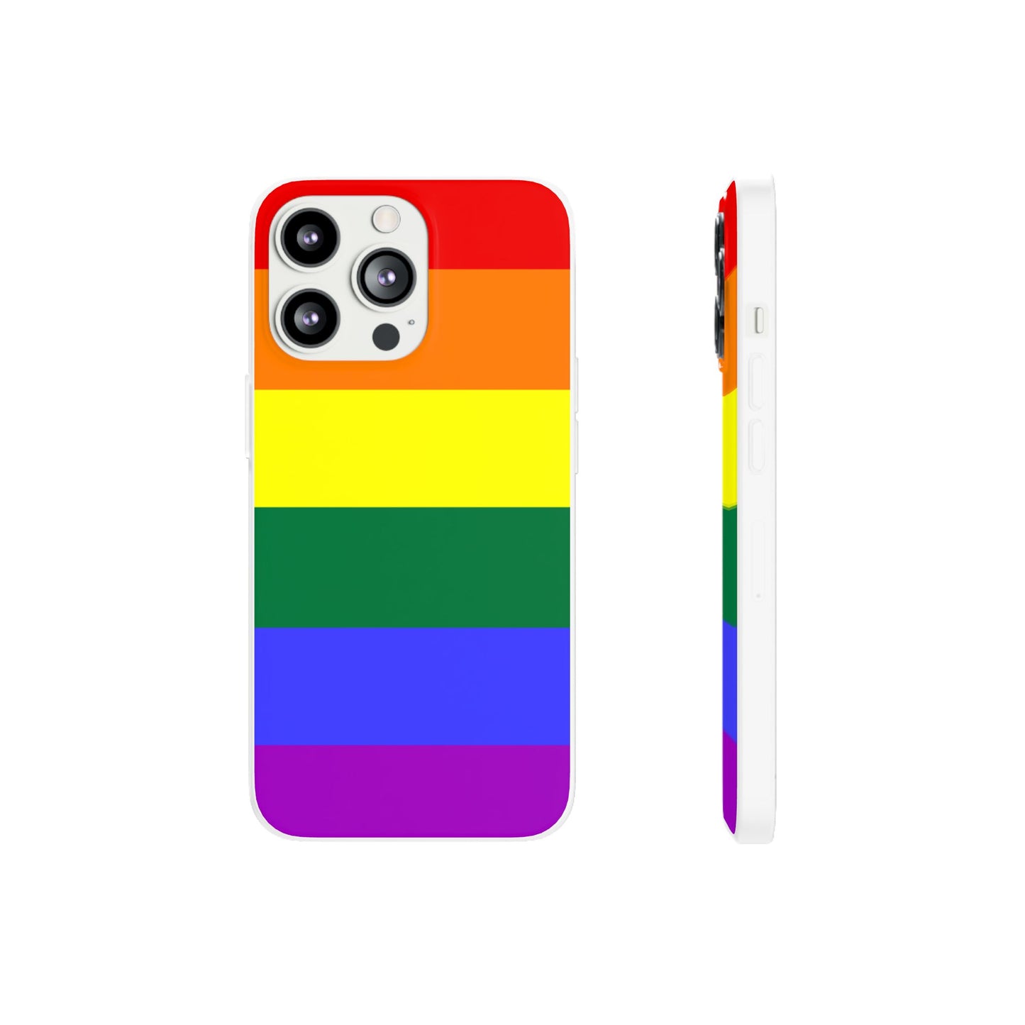 Rainbow Pride Flag iPhone Flexi Case - Multiple Generations