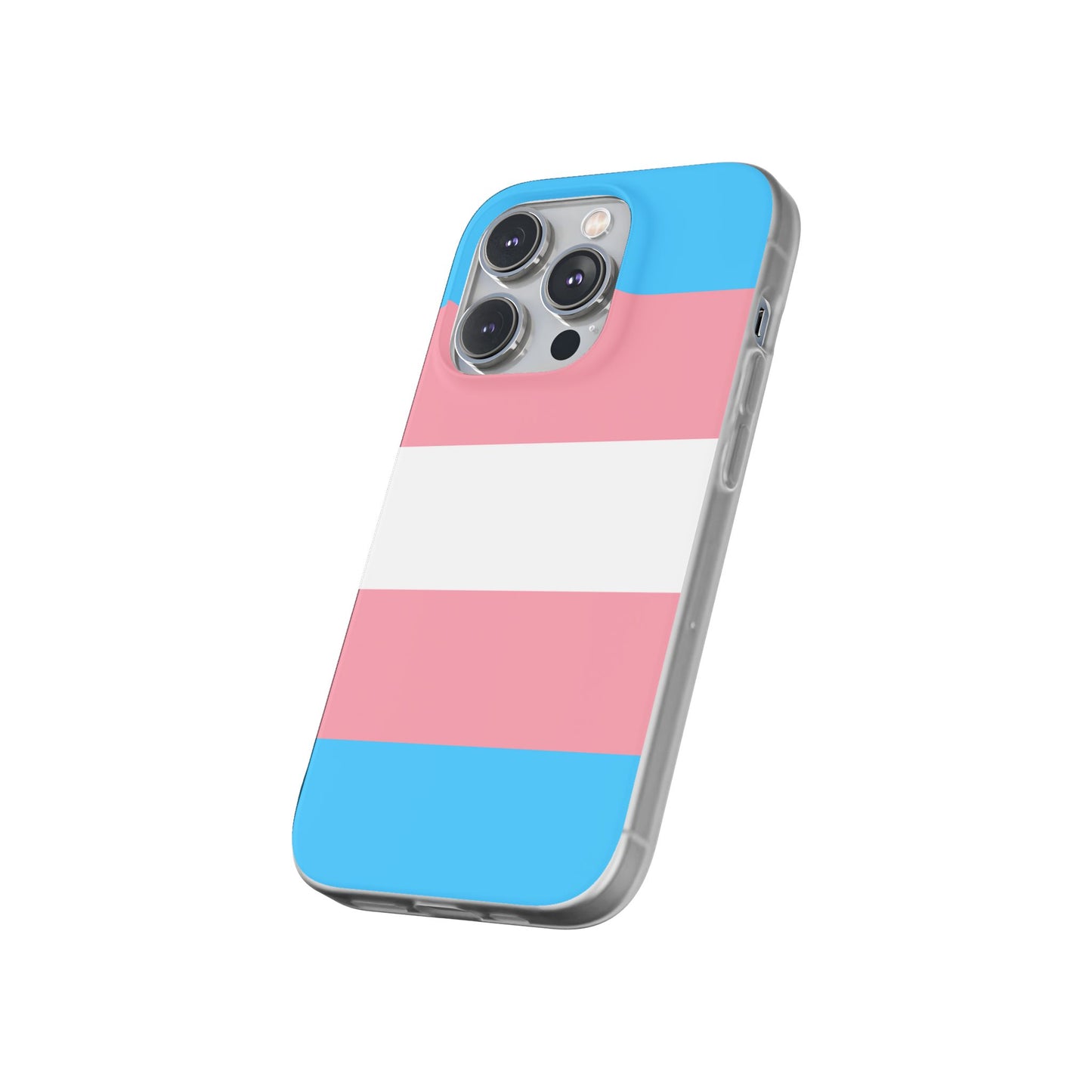 Transgender Pride Flag iPhone Flexi Case - Multiple Generations