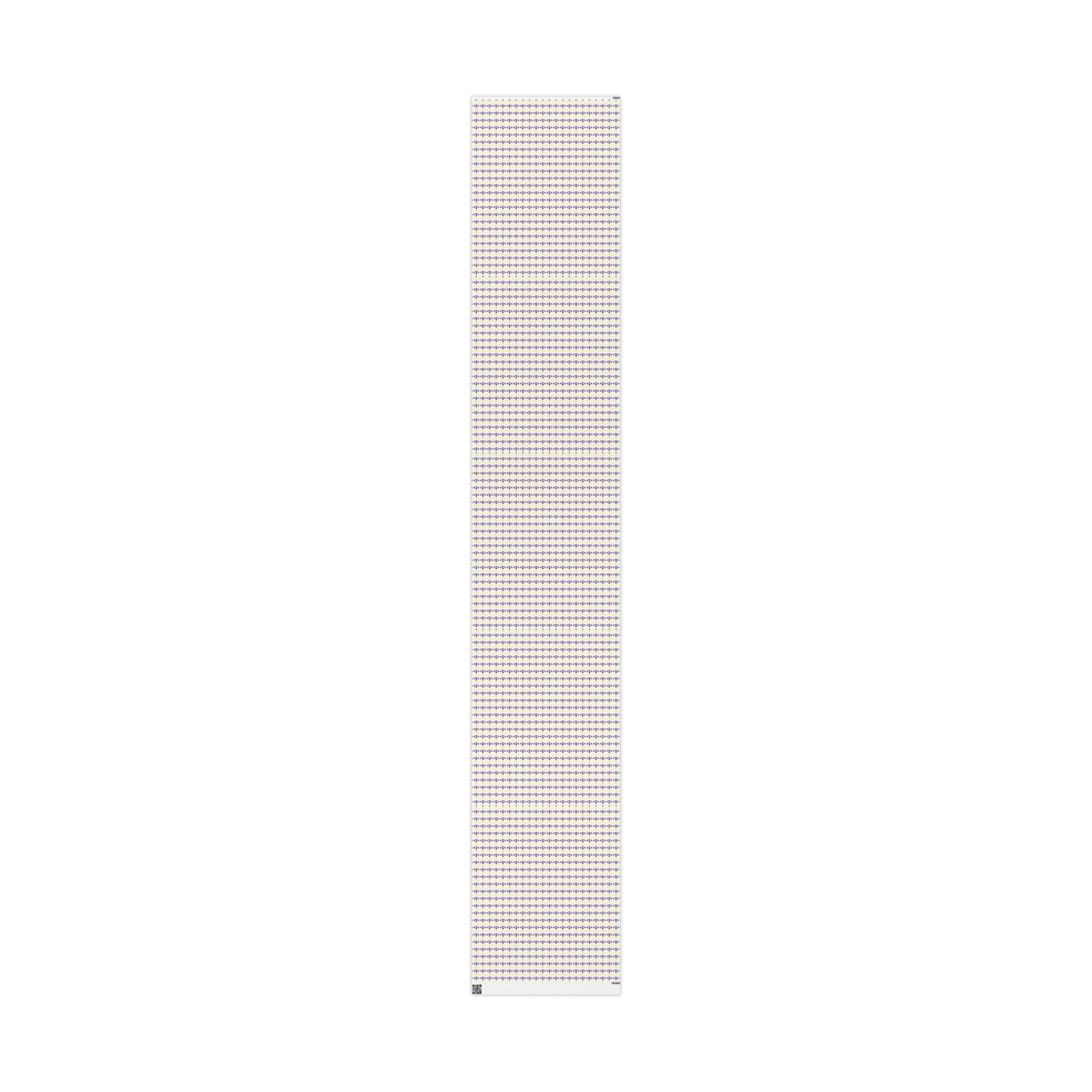 Non-Binary Pride Flag Snowflake Wrapping Paper - Multiple Sizes/Finishes