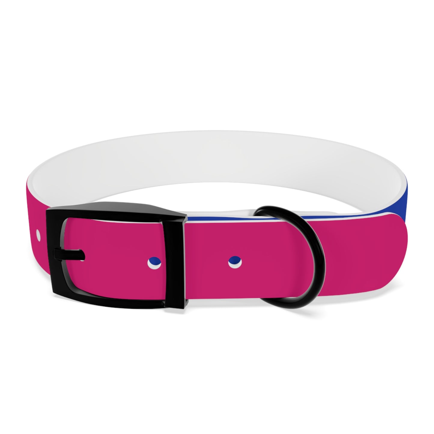 Bisexual Pride Flag Dog Collar