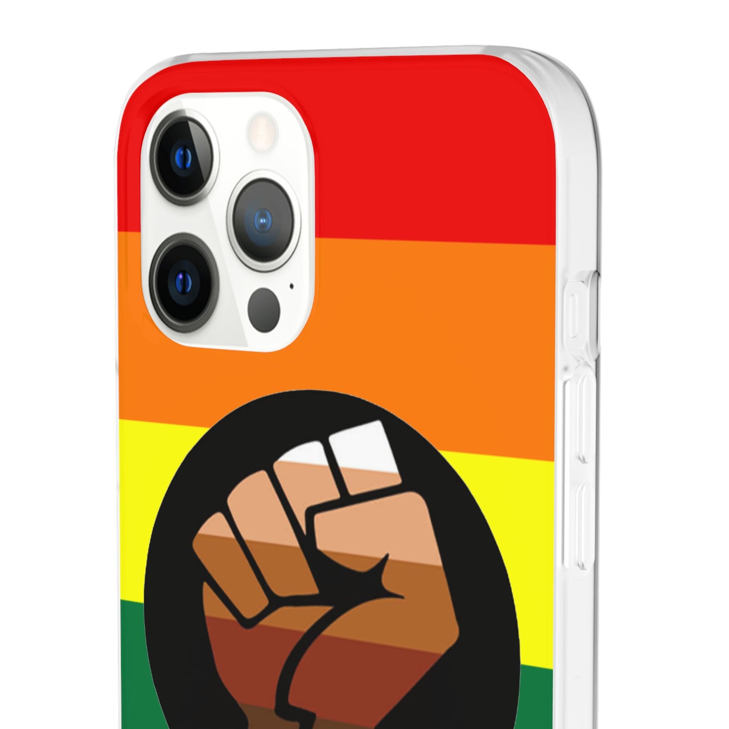QPOC Pride Flag iPhone Flexi Case - Multiple Generations