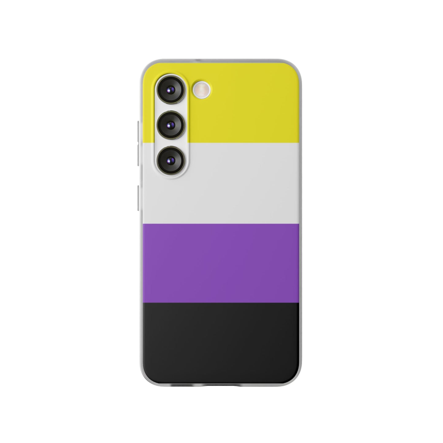 Non-Binary Pride Flag Samsung Flexi Case - Multiple Generations