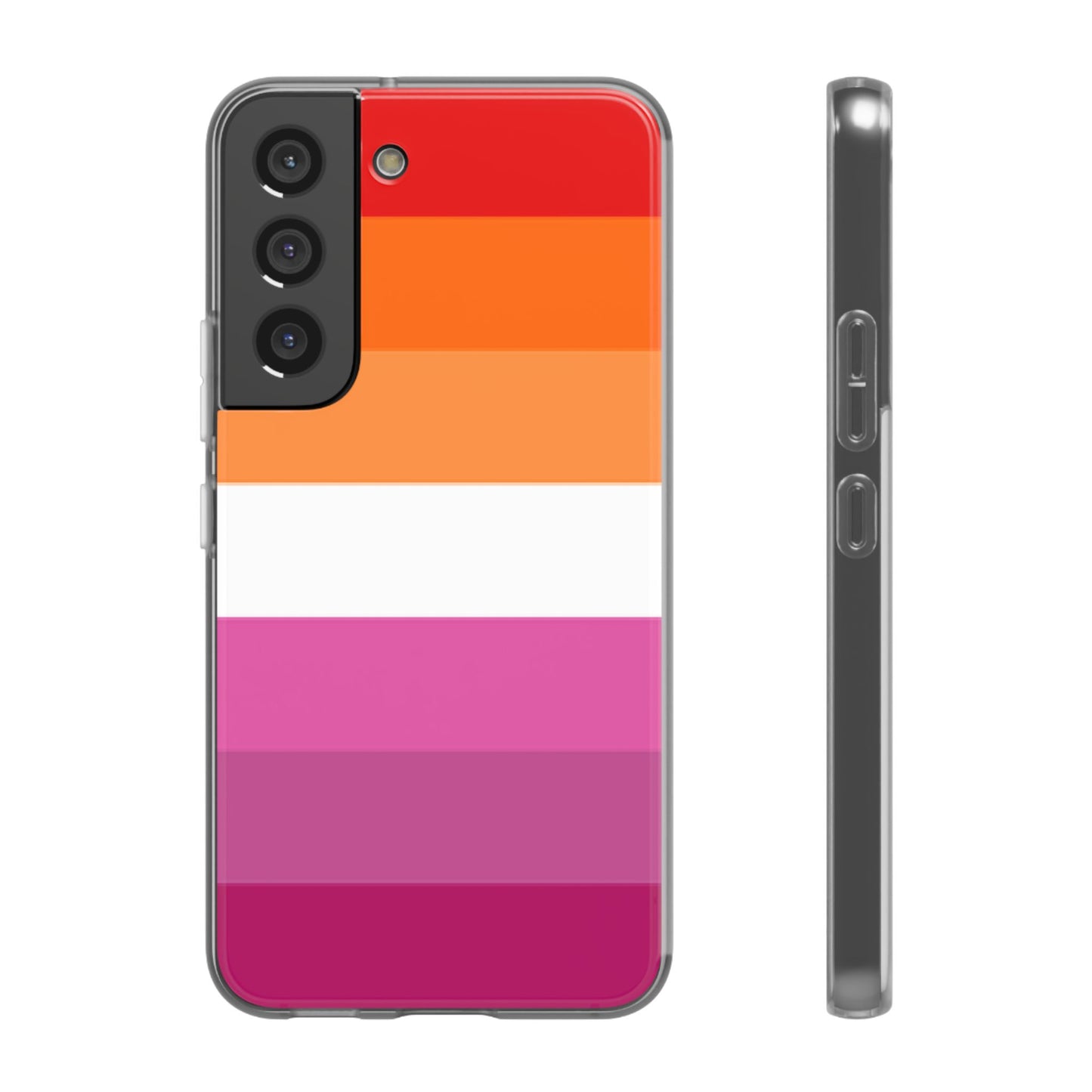 Lesbian Pride Flag Samsung Flexi Case - Multiple Generations