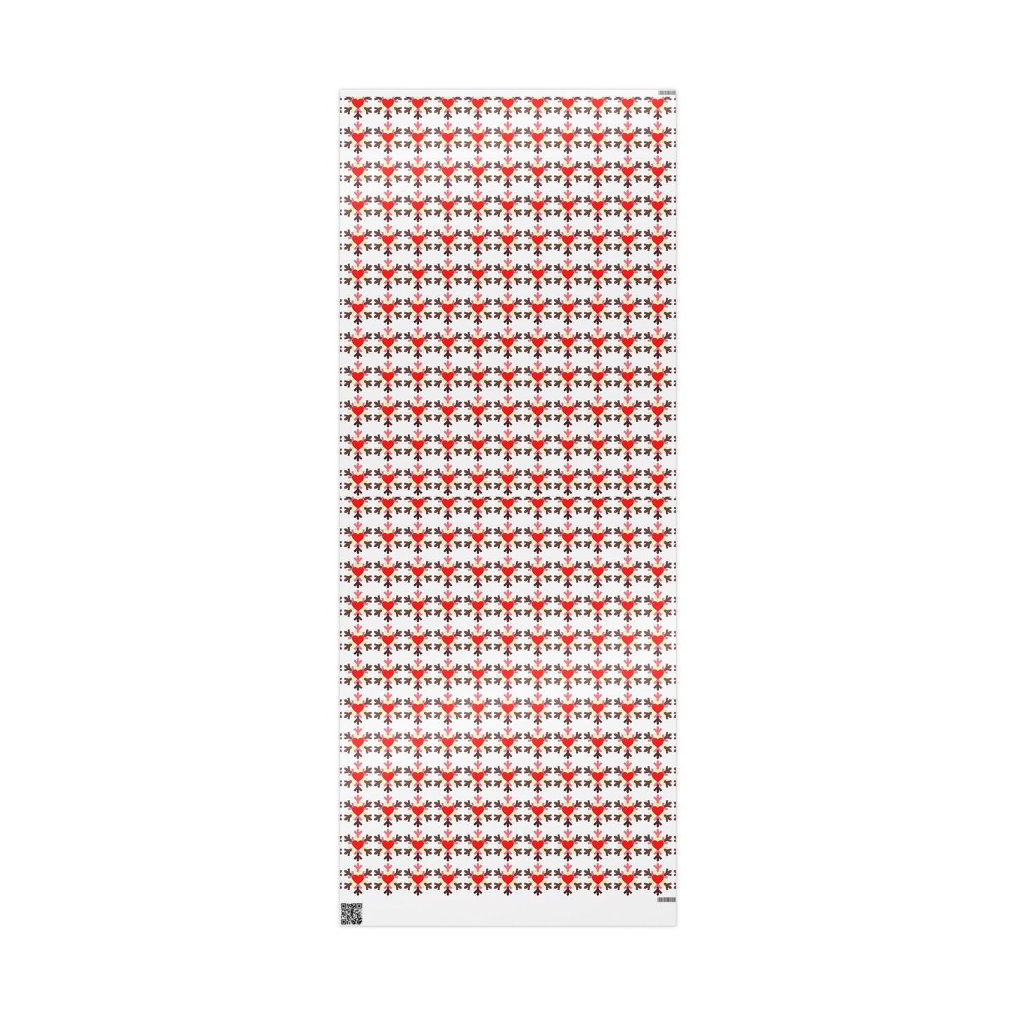 Fat Fetish Pride Flag Snowflake Wrapping Paper - Multiple Sizes/Finishes