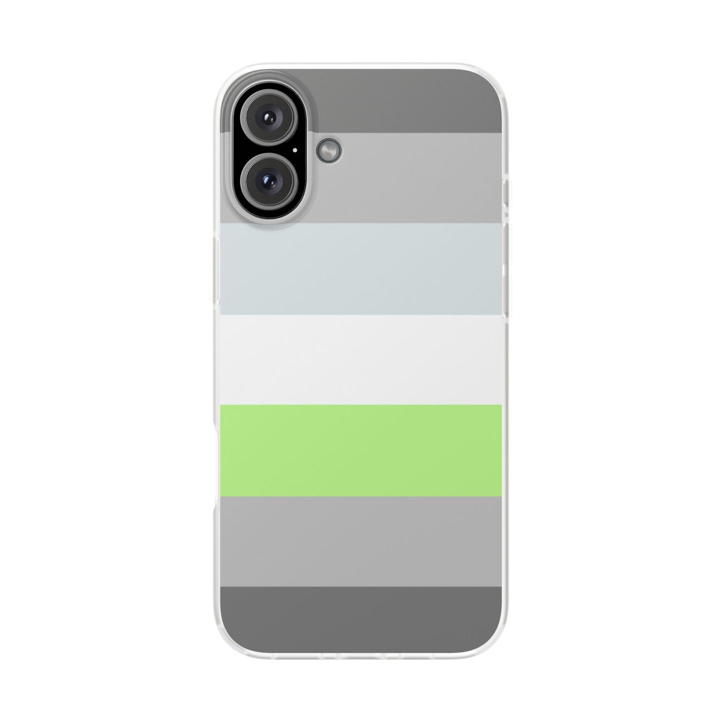 Demiagender Pride Flag iPhone Flexi Case - Multiple Generations