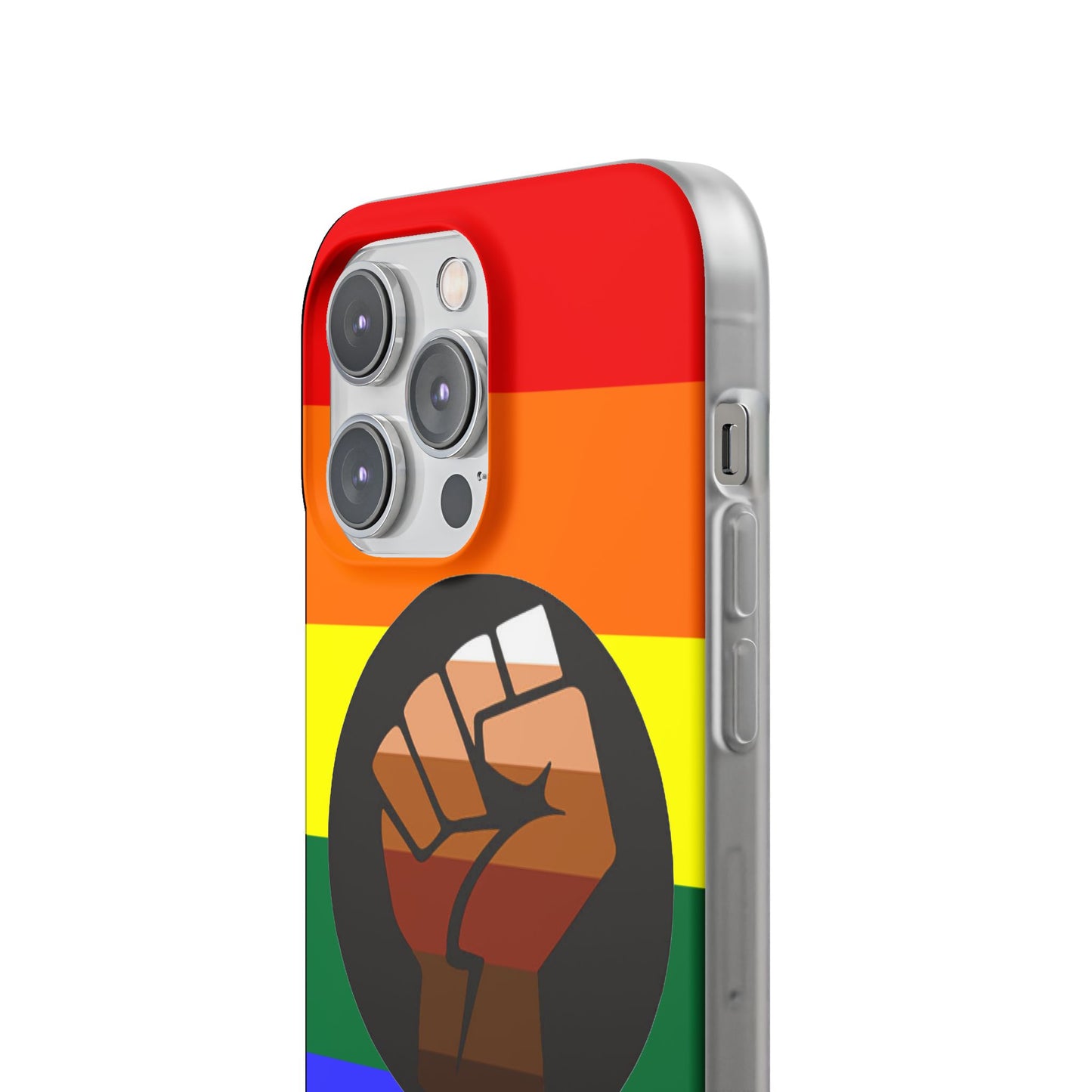 QPOC Pride Flag iPhone Flexi Case - Multiple Generations