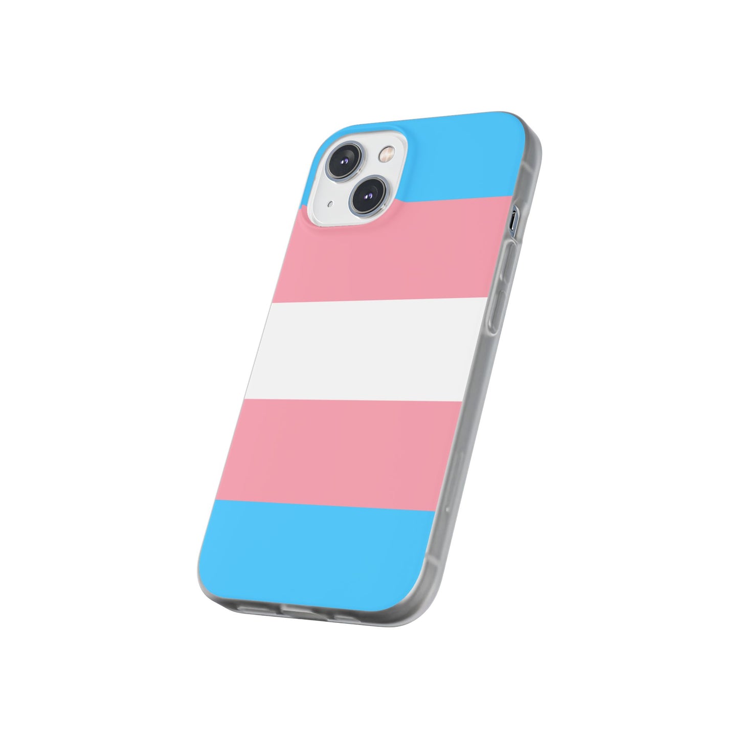 Transgender Pride Flag iPhone Flexi Case - Multiple Generations