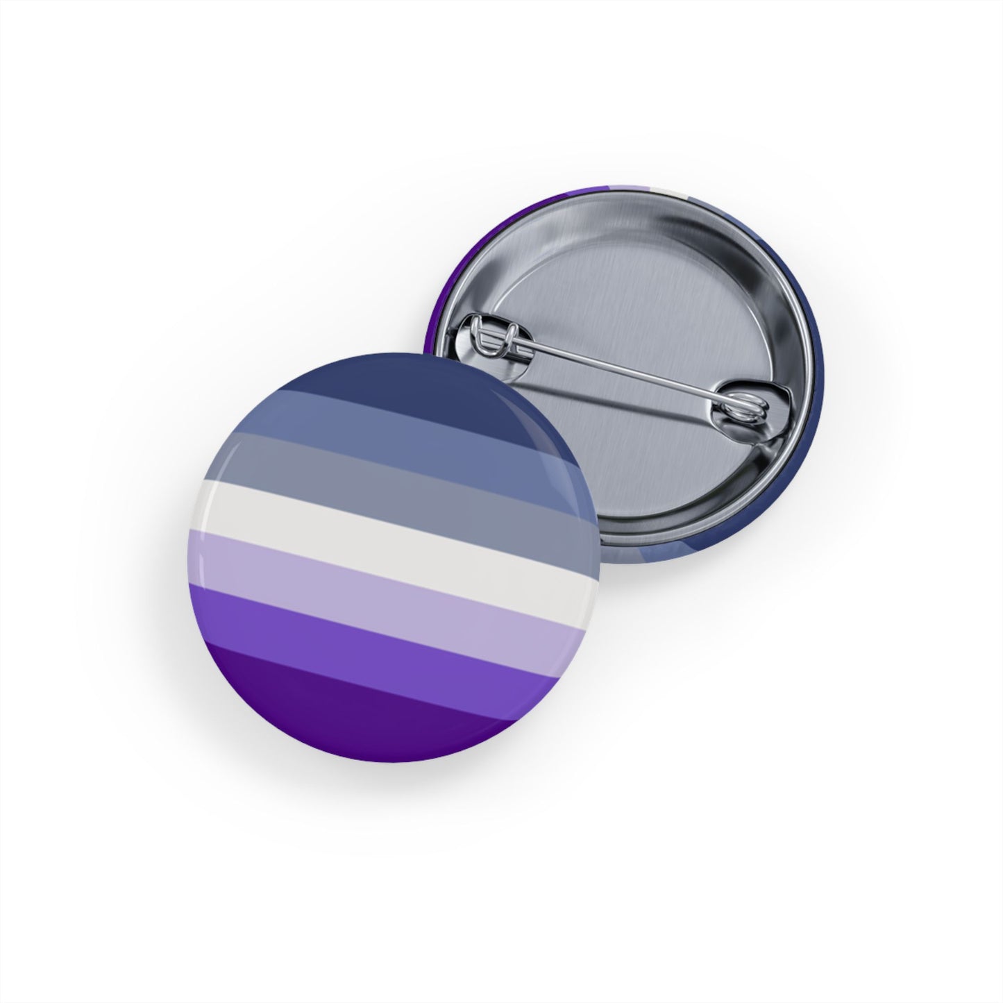Butch Pride Flag (dorian-rutherford) Round Pins - Multiple Sizes