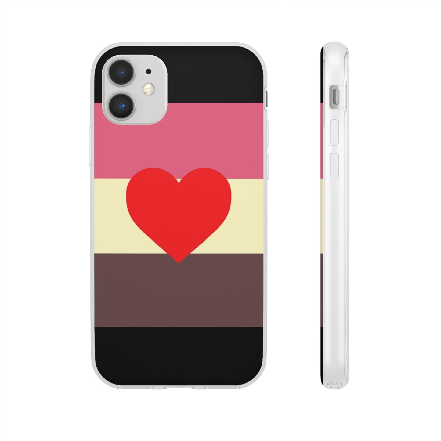 Fat Fetish Pride Flag iPhone Flexi Case - Multiple Generations