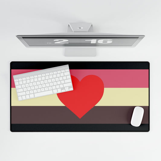 Fat Fetish Pride Flag Desk Mat - Multiple Sizes