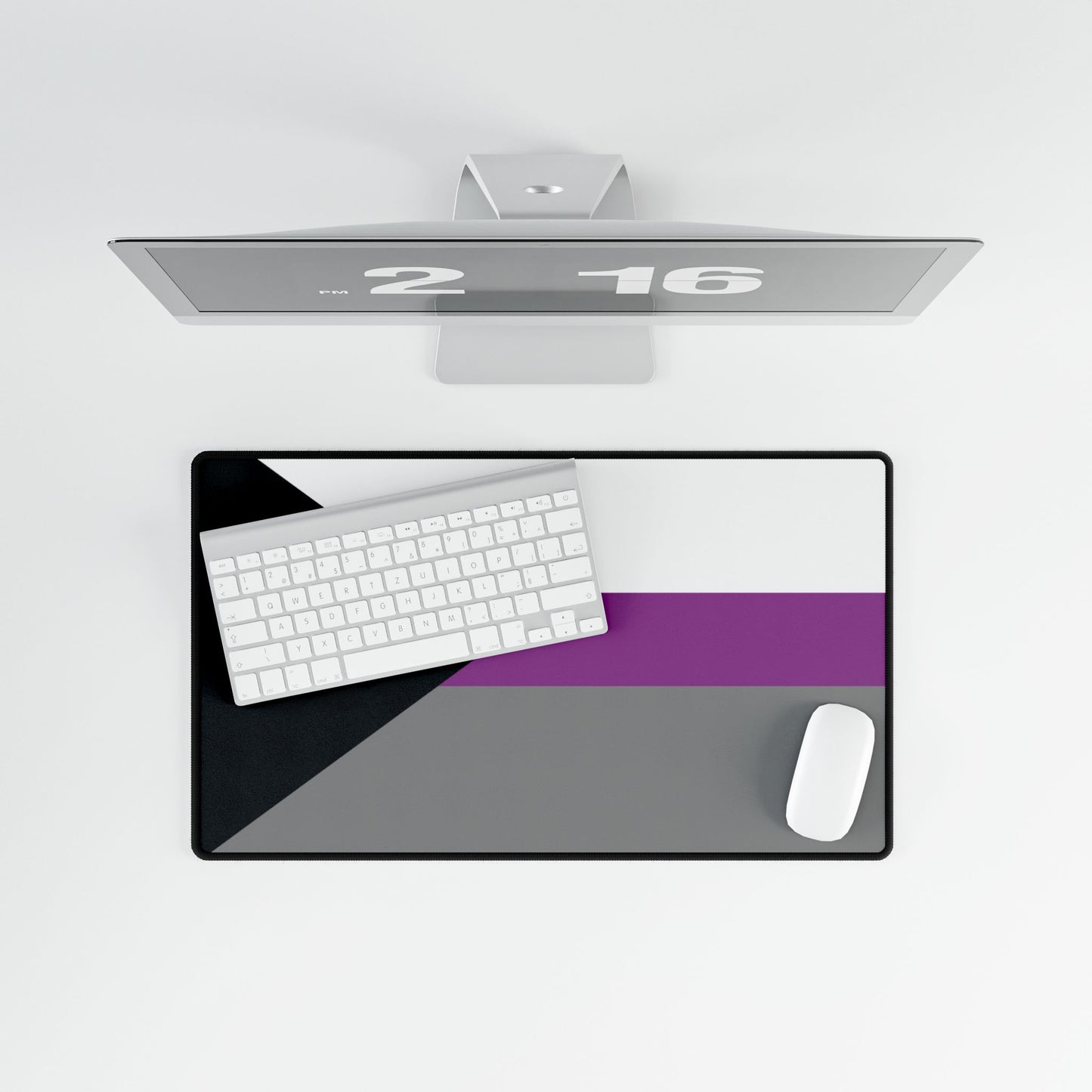 Demisexual Pride Flag Desk Mat - Multiple Sizes