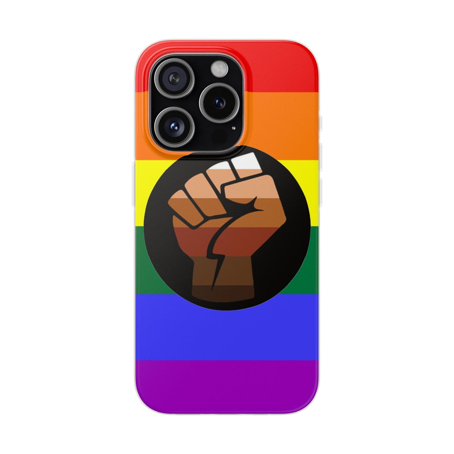 QPOC Pride Flag iPhone Flexi Case - Multiple Generations