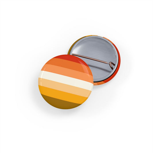 Butch Pride Flag (Mod Q) Round Pins - Multiple Sizes