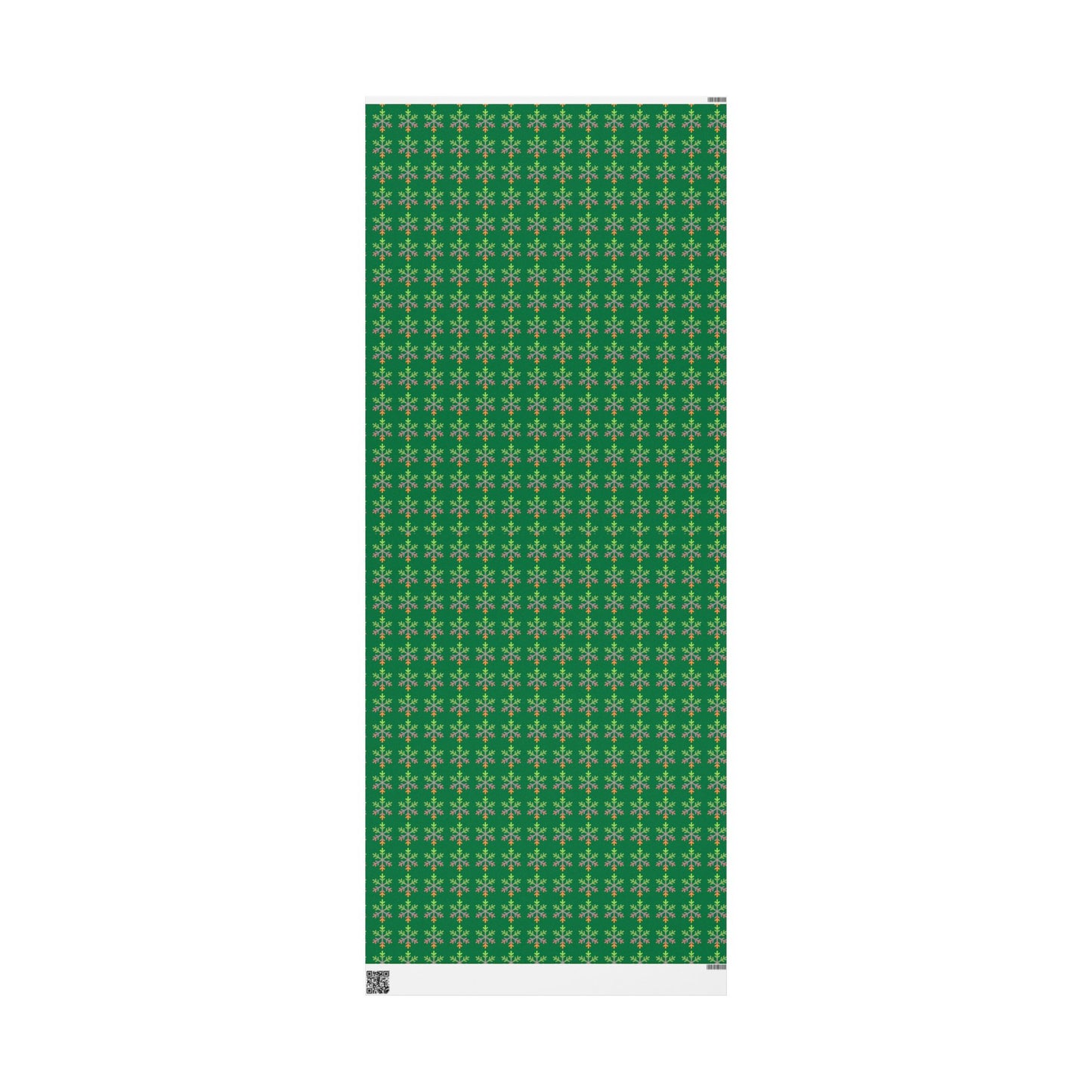 Aliagender Pride Flag Snowflake Wrapping Paper - Multiple Sizes/Finishes