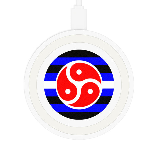 BDSM Fetish Pride Flag Wireless Charger