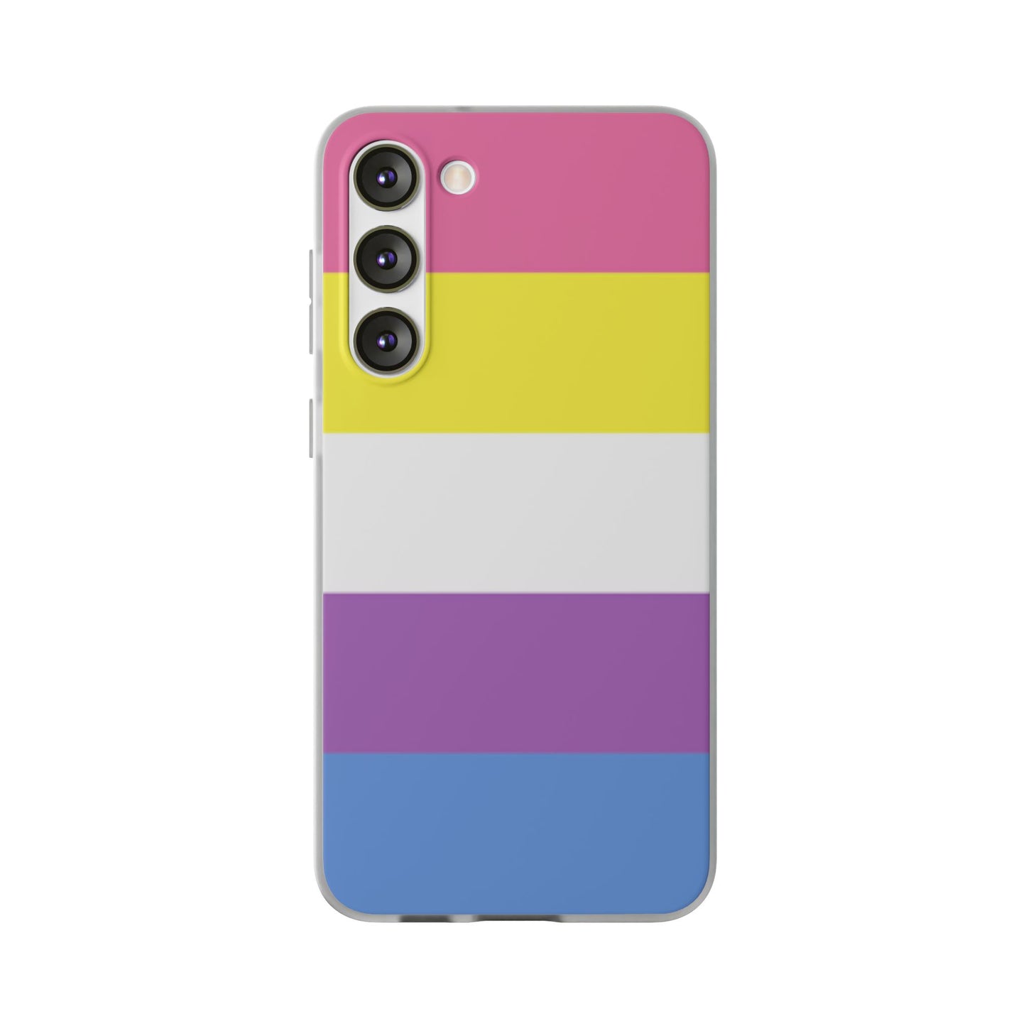 Bigender Pride Flag Samsung Flexi Case - Multiple Generations