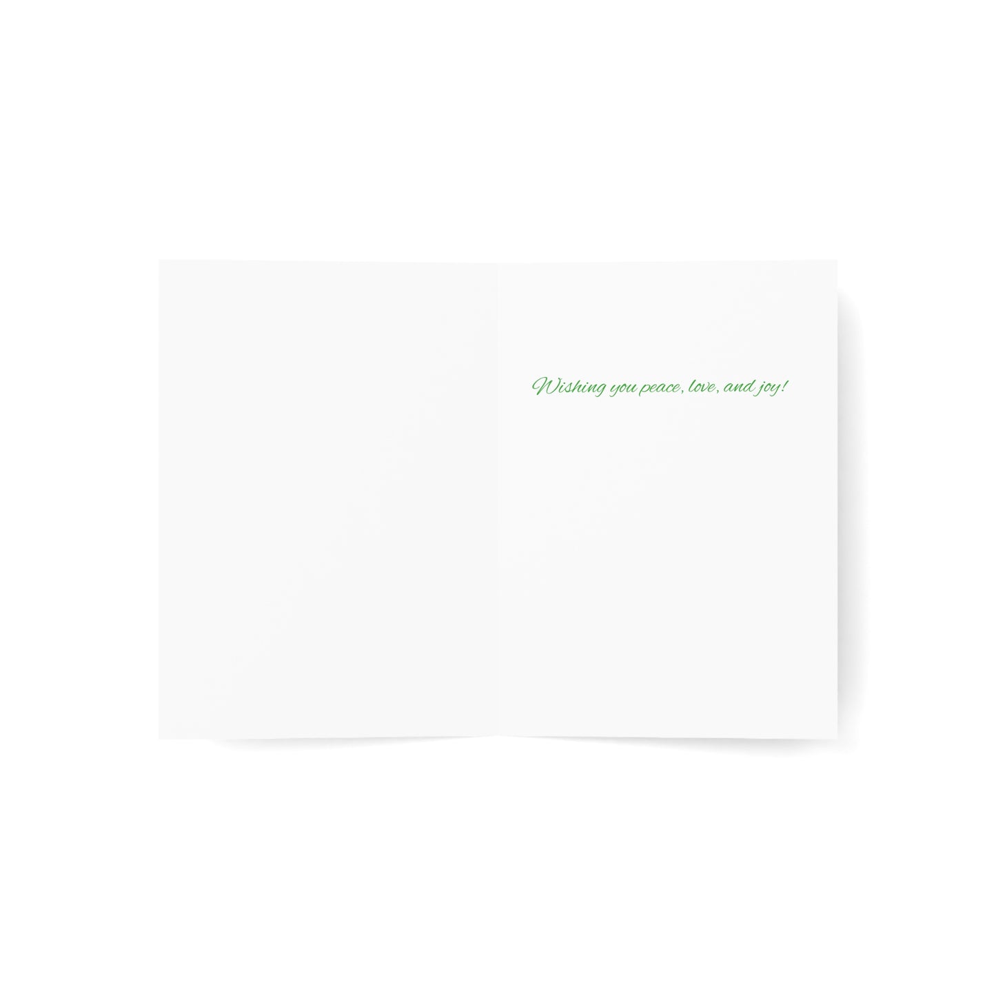 Aromantic Pride Flag Snowflake Greeting Cards