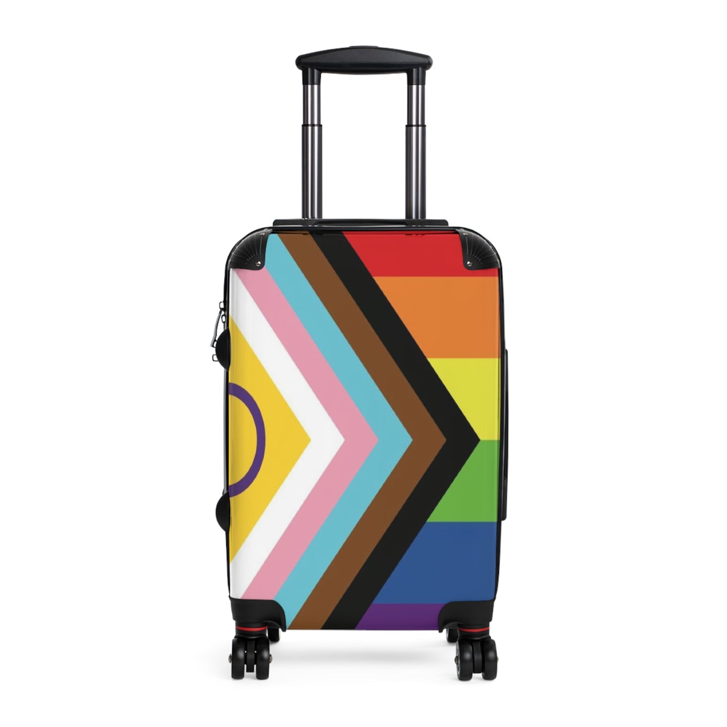 Inclusive Progress Pride Flag Roller Bag - Multiple Sizes