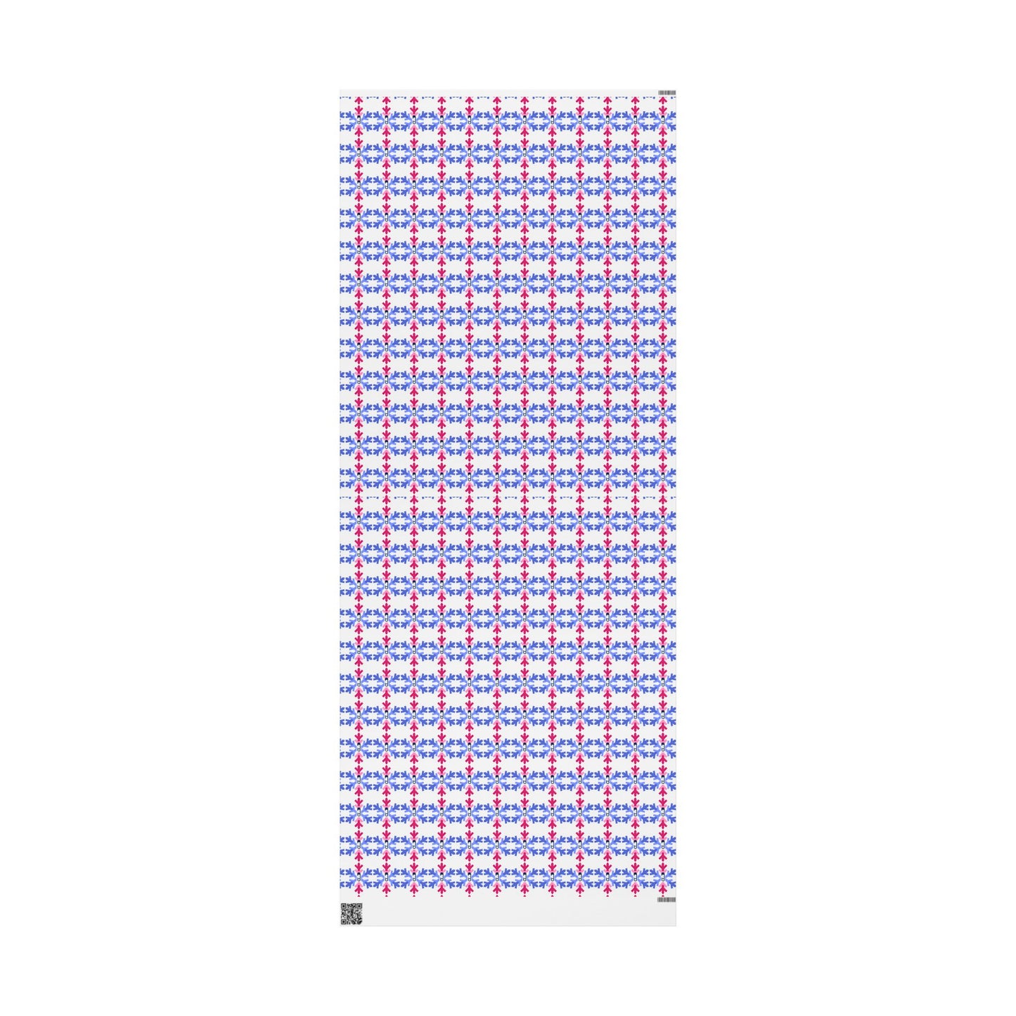 ABDL Pride Flag Snowflake Wrapping Paper - Multiple Sizes/Finishes