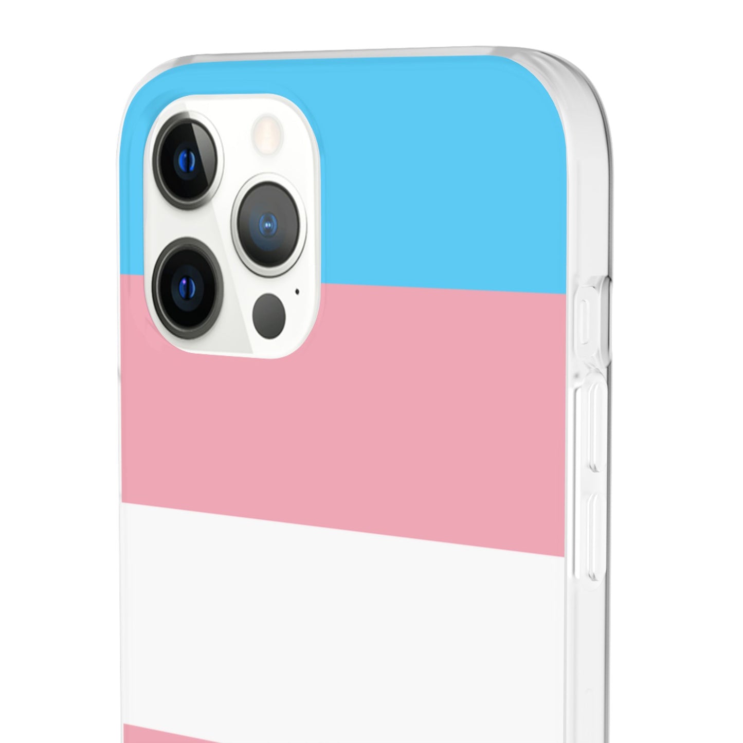Transgender Pride Flag iPhone Flexi Case - Multiple Generations