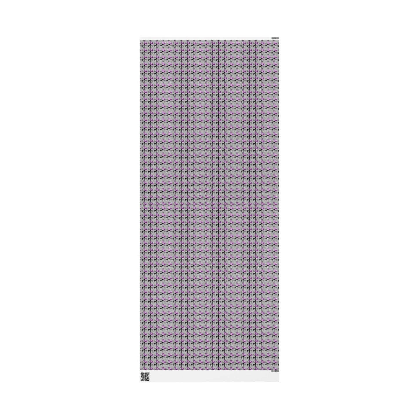 Demisexual Pride Flag Snowflake Wrapping Paper - Multiple Sizes/Finishes